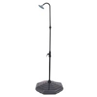 Solar douche Hydra 20 L aluminium HDPE zijaanzicht