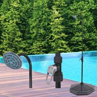 Solar douche Hydra 20 L aluminium HDPE sfeerafbeelding
