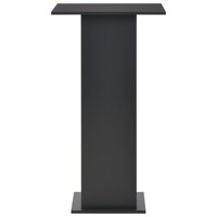 Bartafel Frits 60x60x110 cm zwart