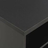 Bartafel Frits 60x60x110 cm zwart