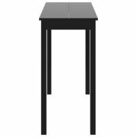 Bartafel Manders 115x55x107 cm MDF zwart