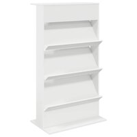 Tijdschrift Rek Magazine Wit 70 x 41 x 126 cm Bewerkt hout