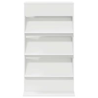 Tijdschrift Rek Magazine Wit 70 x 41 x 126 cm Bewerkt hout