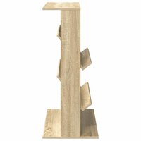 Tijdschrift Rek Magazine Sonoma Eiken 70 x 41 x 96 cm Bewerkt hout - zijaanzicht