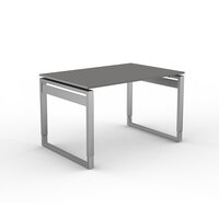 Meubelen-Online - Bureau Workspace 120cm grijs hoogte verstelbaar