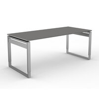 Meubelen-Online - Bureau Workspace 180cm grijs hoogte verstelbaar