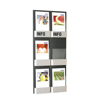Kerkmann - Folderhouder Info wand display dubbel