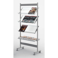 Kerkmann - Folderhouder Switch medium vloer display op wielen