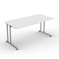Kerkmann - Bureau Profi wit 160cm zijaanzicht