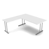 Kerkmann - Hoekbureau Profi wit 180cm