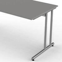 Kerkmann - Bureau Profi grijs 160cm detail
