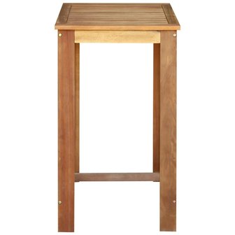 Bartafel Roger 60x60x105 cm massief hout