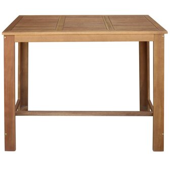 Bartafel Roger 120x60x105 cm massief hout