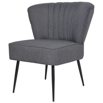 Fauteuil Cocktail stoel donkergrijs