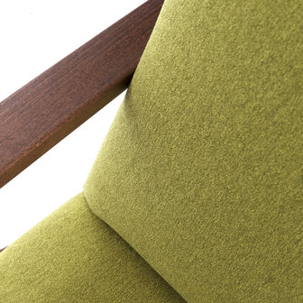 Meubelen-Online - Fauteuil Retrostar stof groen vintage design