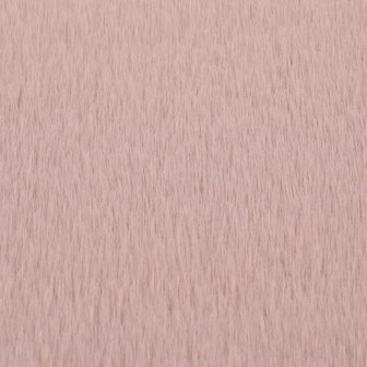 Meubelen-Online - Vloerkleed rond 160 cm kunstkonijnenbont oudroze