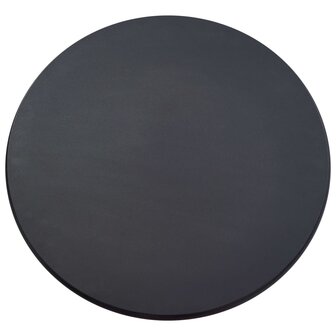Meubelen-Online - Bartafel Minou rond 60x107,5cm zwart
