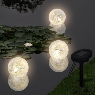 Meubelen-Online - Tuinlampen Drijflampen 6 st voor vijver en zwembad LED