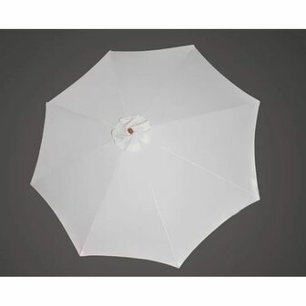 Meubelen-Online - Parasol Agadir 300x258 cm wit