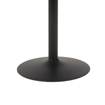 Meubelen-Online - Eettafel Norma rond 110cm zwart