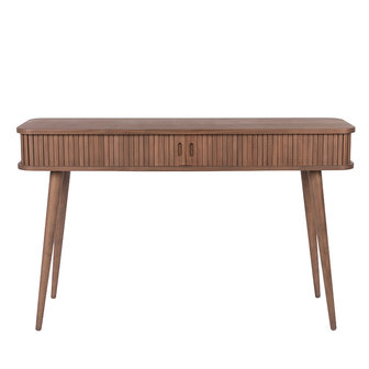 Meubelen-Online - Wandtafel Barbier sidetable hout walnoten - Zuiver