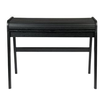 Meubelen-Online - Bureau Barbier hout zwart - Zuiver