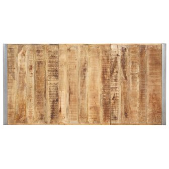 Eettafel Cooking 180x90x75 cm massief ruw mangohout
