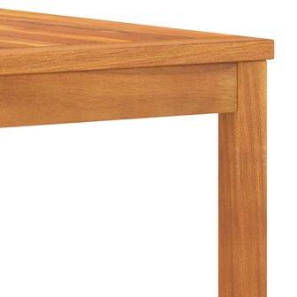 Loungeset Whoopy - 5 delig - met creme kussens - hout bruin