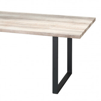 Eettafel Wilfred oud eiken 180x90cm