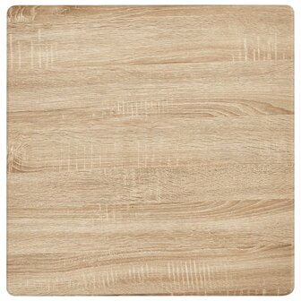 Bartafel Sunday 60x60x111 cm MDF eikenkleurig