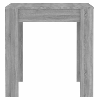 Eettafel Sandra 140x74,5x76 cm hout grijs