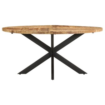 Eettafel Culi 160x90x75 cm ruw mangohout