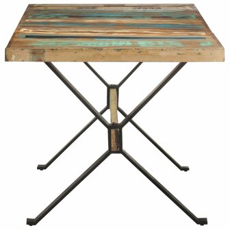 Eettafel Hanz 160x80x76 cm massief gerecycled hout