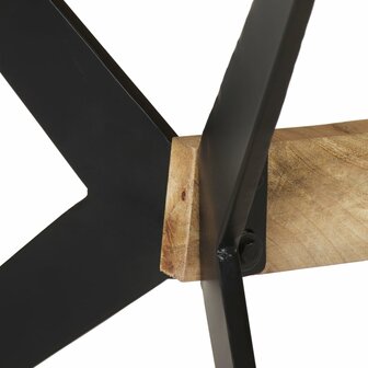 Eettafel ONNO 180x90x76 cm massief mangohout middel bruin