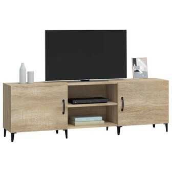 Tv-meubel Max 150x30x50 cm bewerkt hout sonoma eikenkleurig