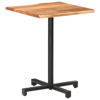 Bistrotafel Met Natuurlijke Randen 60X60X75 Cm Acaciahout