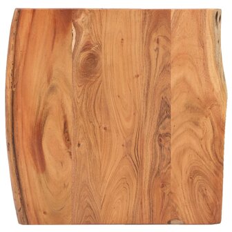 Bistrotafel Met Natuurlijke Randen 60X60X75 Cm Acaciahout