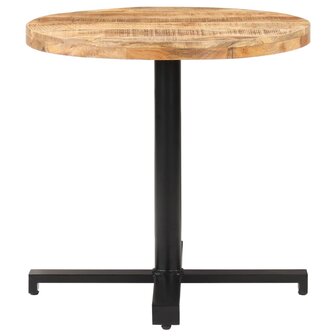Bistrotafel Rond Ø80X75 Cm Ruw Mangohout