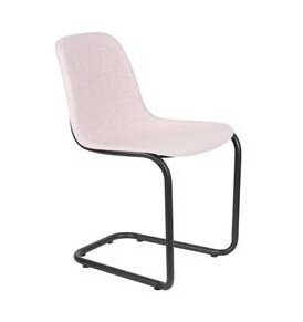 Eetkamerstoel Thirsty set 2 zacht roze gerecycled