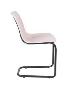Eetkamerstoel Thirsty set 2 zacht roze gerecycled