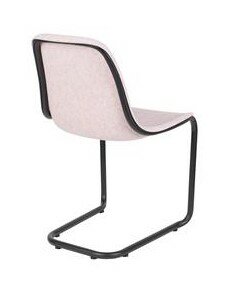 Eetkamerstoel Thirsty set 2 zacht roze gerecycled