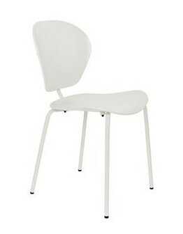 Zuiver - Eetkamerstoel The Ocean - SET 2 - wit - gerecycled