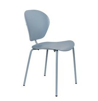 Zuiver - Eetkamerstoel The Ocean - SET 2 - blauw - gerecycled