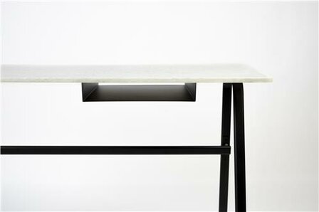 Zuiver - bureau Good Plastic - Salt Dune - gerecycled