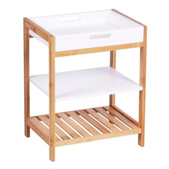 Hi Badkamerrek Multifunctioneel 40X30X50 Cm Bamboe