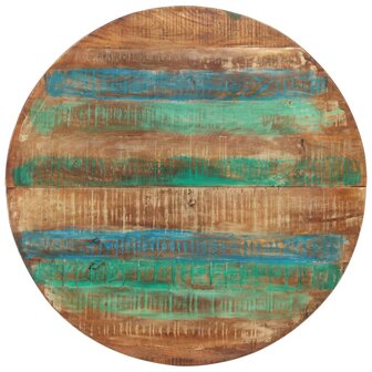 Eettafel Roemer rond  110X75 Cm Massief Gerecycled Hout