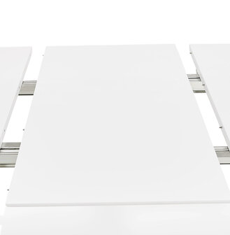 Design Eettafel DIAMANTO wit 170-270cm uitschuifbaar