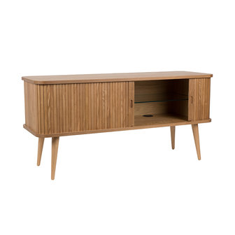 Zuiver - Dressoir Barbier sideboard hout design geopend