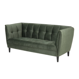 Actona - Bank Frida velours groen