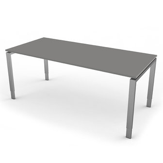 Kerkmann - Eettafel Beta 180cm grijs hoogte verstelbaar